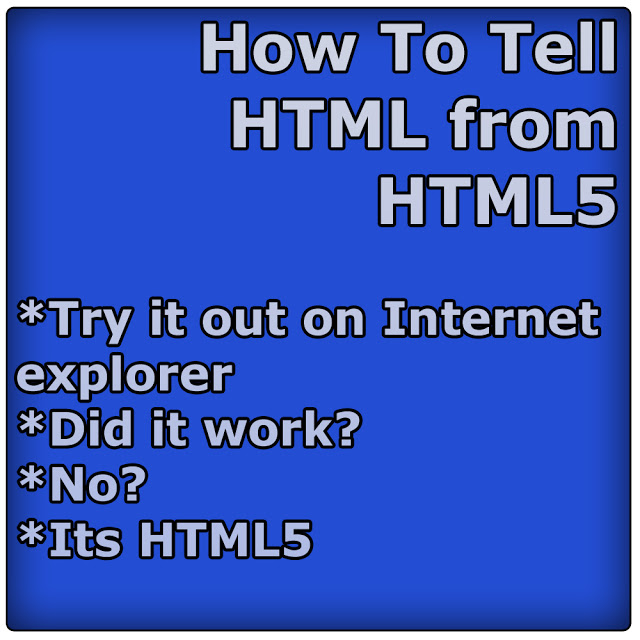 An html joke